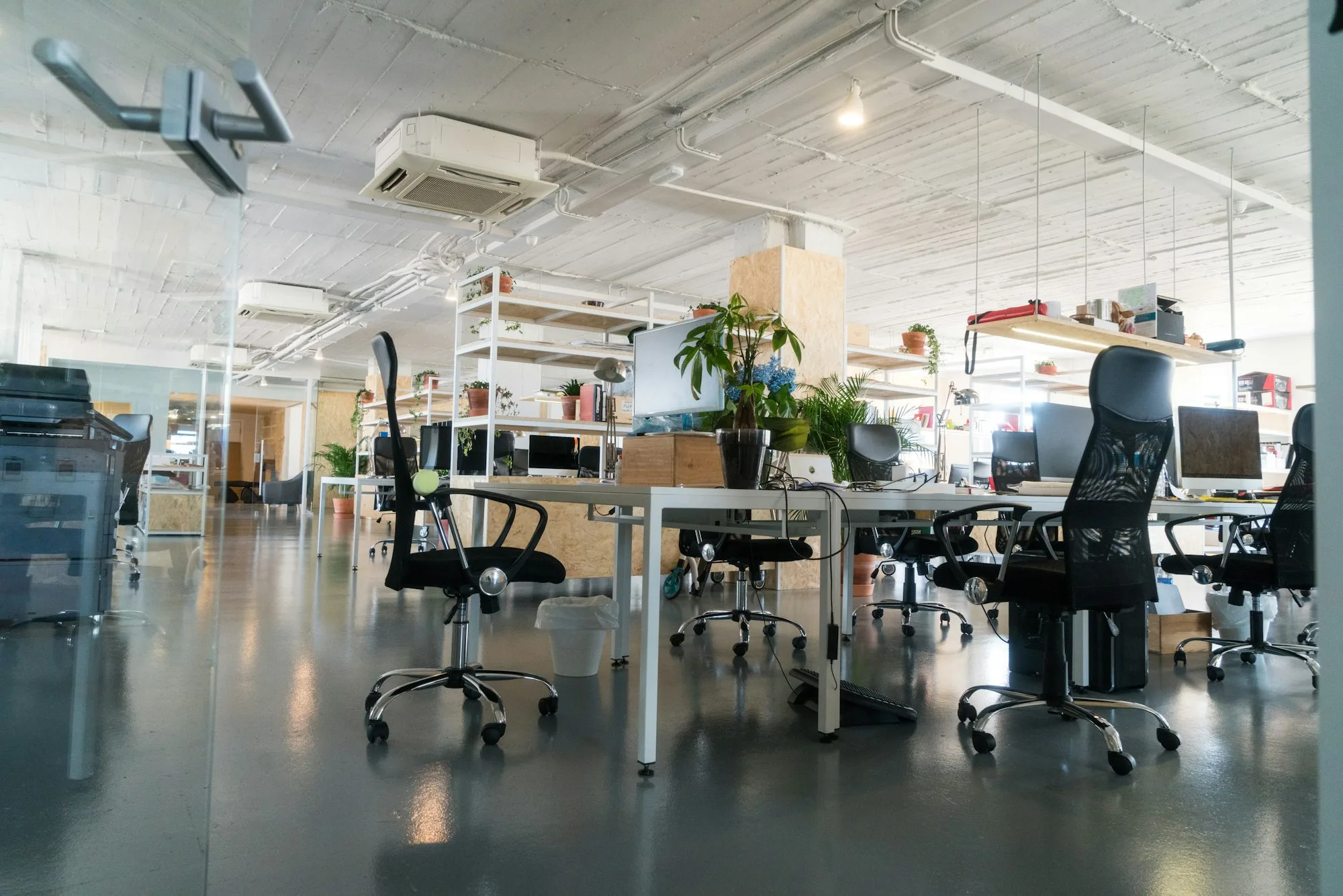 Empty office space